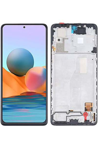 OEM OLED Screen with Touch Mechanism and Frame for Redmi Note 10 Pro Black Co...