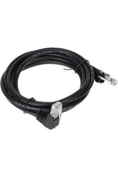 OEM Καλώδιο Ethernet U/UTP Cat.5e 2μ Μαύρο Κωδικός: RJ45 2.0-PK B