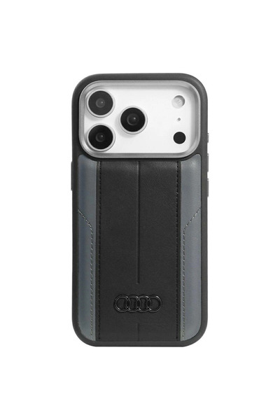 Audi Husă A6 din piele sintetică pentru iPhone 17 Pro Magsafe cu protecție