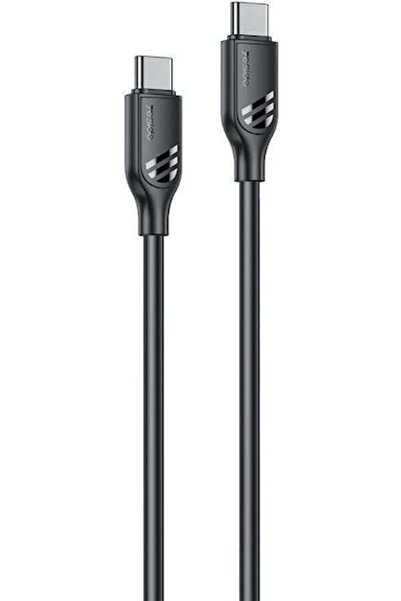 Yesido Καλώδιο USB 2.0 USB-C Αρσενικό σε USB-C 60W Μαύρο 1μ