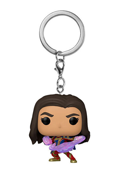 Funko Πόκετ Ποπ! Μπρελόκ Μπομπλ-Χεντ Μάρβελ: Οι Μάρβελς - Μισς Μάρβελ