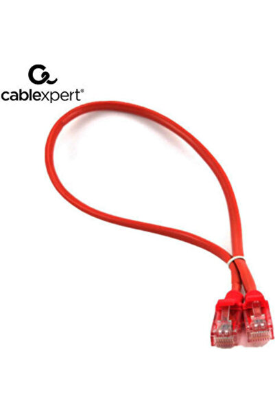 Cablexpert Καλώδιο Ethernet U/UTP Cat.5e (Gigabit) 0,5μ Κόκκινο Κωδικός: PP12...