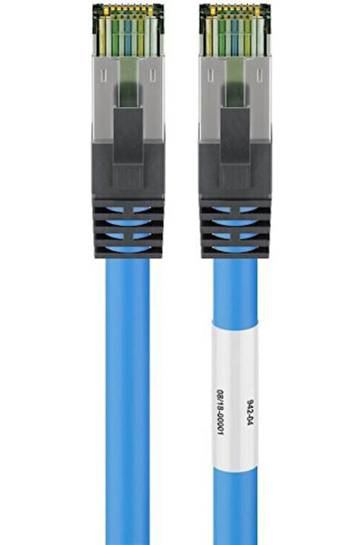 goobay Καλώδιο S/FTP Cat.6a Gigabit Ethernet 25μ Μπλε Κωδικός: 55120