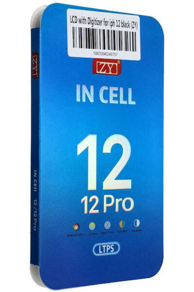 OEM Screen Zy with Touch Mechanism for iPhone 12 / 12 Pro (Black) Code: 593592