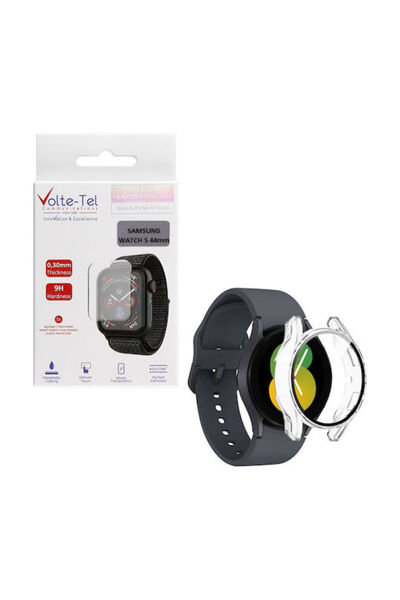Other Volte-Tel Σκληρυμένο Γυαλί Πλήρους Κάλυψης για το Galaxy Watch 5 44mm 1...