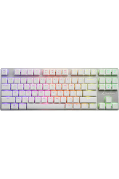 SHARKOON PureWriter TKL RGB Μηχανικό Πληκτρολόγιο Gaming χωρίς πληκτρολόγια α...