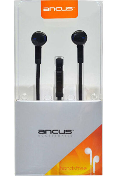 Other Ancus Viker 3.5 Στερεοφωνικά Ενδοωτικά Handsfree με βύσμα 3.5mm Μαύρο