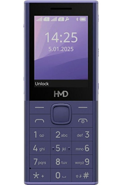 Hmd 150 Μουσικό Κινητό Διπλής SIM με Πλήκτρα Μωβ