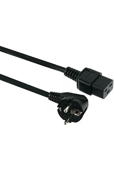 POWERTECH Καλώδιο Σούκο - IEC C19 1.8μ Μαύρο (CAB-P024)