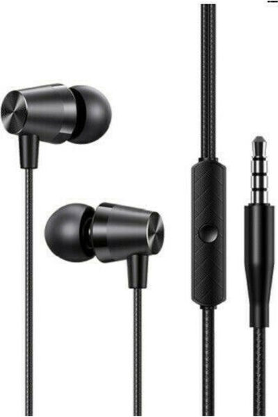 Usams EP-42 Ενδοωτικά ακουστικά handsfree με βύσμα 3.5mm Μαύρο