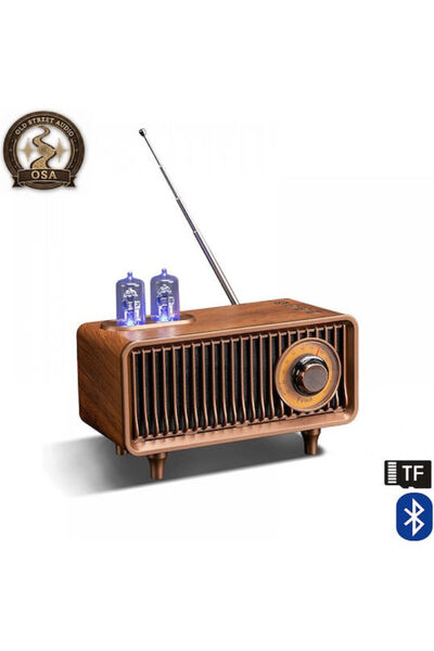 OEM Ηχείο Bluetooth Old Street Audio 5W με Ραδιόφωνο και διάρκεια μπαταρίας έ...