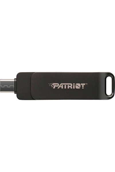 Patriot Rage 256GB USB 3.2 Στικάκι με συνδέσεις USB-A & USB-C Μαύρο