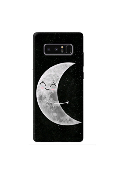 Other Samsung Note 8 Half Moon Transparent Silicone TPU Θήκη