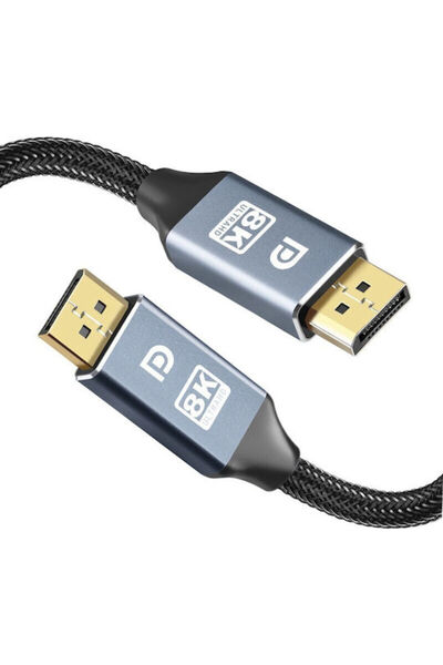 ATC Καλώδιο DisplayPort αρσενικό - DisplayPort αρσενικό 2μ Μαύρο (02.002.0026)