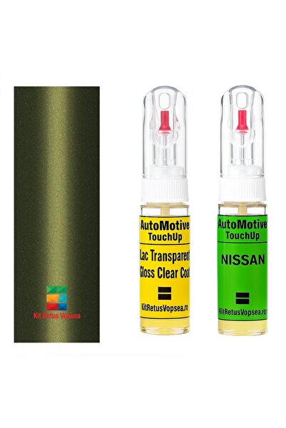 YLKRS AUTOMOTIVE Kit retus vopsea touch-up Nissan Dayz NISJAM (Green), NISJAM...