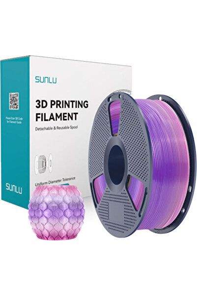 Sunlu Πολύχρωμο Νήμα PLA για 3D Εκτυπωτή