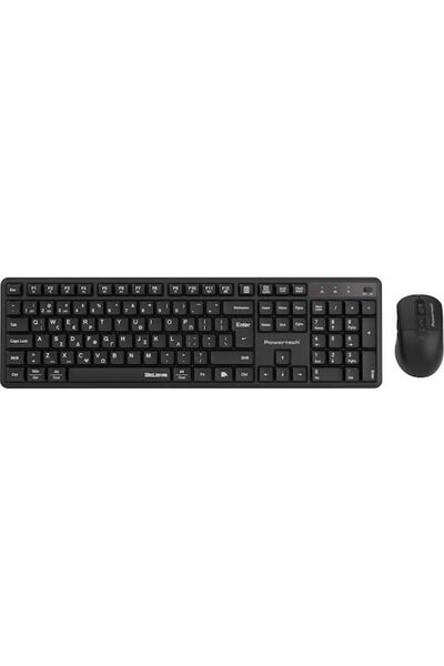 POWERTECH PT-1540 Ασύρματο Bluetooth Σετ Ελληνικού Πληκτρολογίου και Ποντικιού