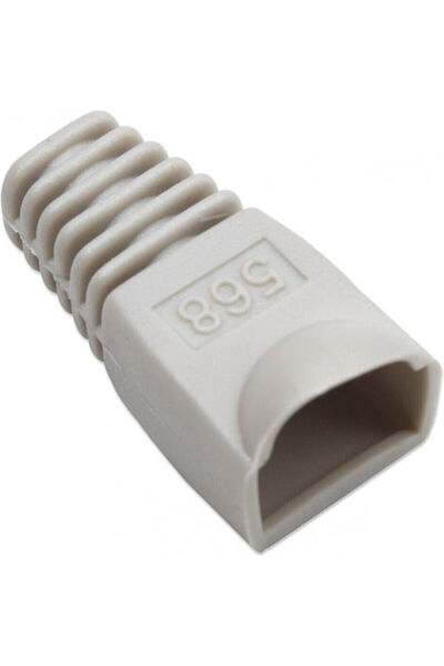 Intellinet 219230 Μπότα ανακούφισης τάσης για RJ45 6.2mm Γκρι 10 τεμάχια