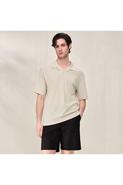 Giordano Men Regular Cotton Blend Polo