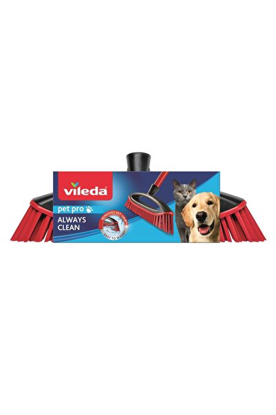 Vileda Ανταλλακτικό Βουρτσάκι για Always Clean PET PRO (Κόκκινο/Μαύρο)