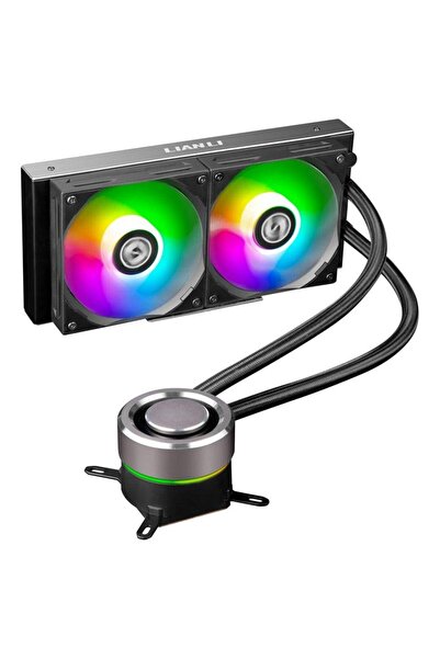 Lian Li Cooler CPU GALAHAD 240 V2 AiO, iluminare ARGB, 2x120 mm, 1900 rpm, PW...