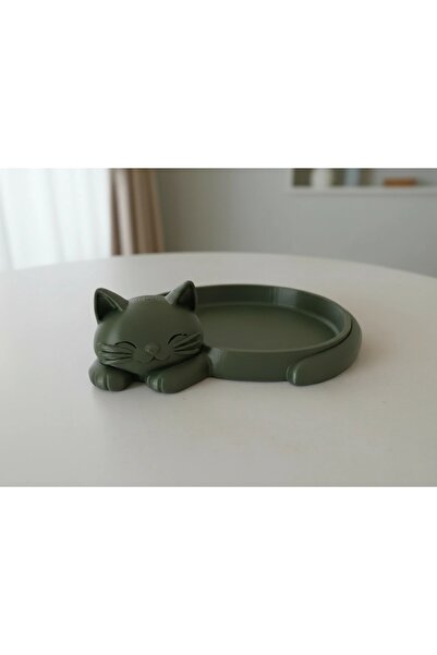 OEM Decorative Organizer with Cat Design, Small Objects Holder for Desk, Nigh...