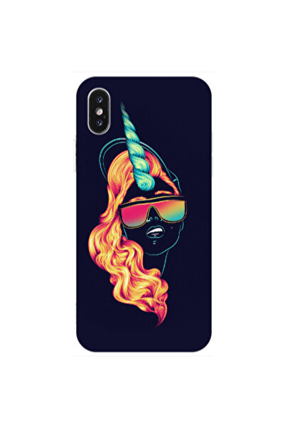 Other Apple iPhone X Horn style Transparent Silicone TPU Θήκη