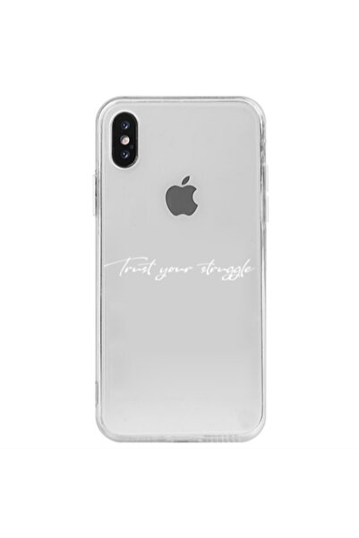 Other Apple iPhone Xs Trust your struggle Transparent Silicone TPU Θήκη