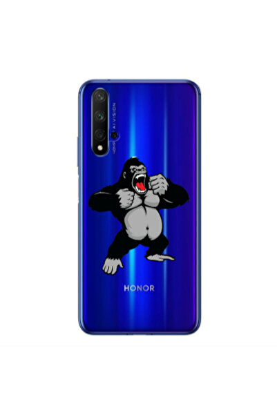 Other Huawei Nova 5 T Angry Gorilla2 Transparent Silicone TPU Θήκη