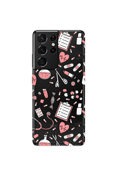 Other Samsung S21 Ultra Laboratory Transparent Silicone TPU Θήκη