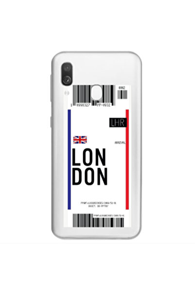 Other Samsung A40 London Arrival Transparent Silicone TPU Θήκη