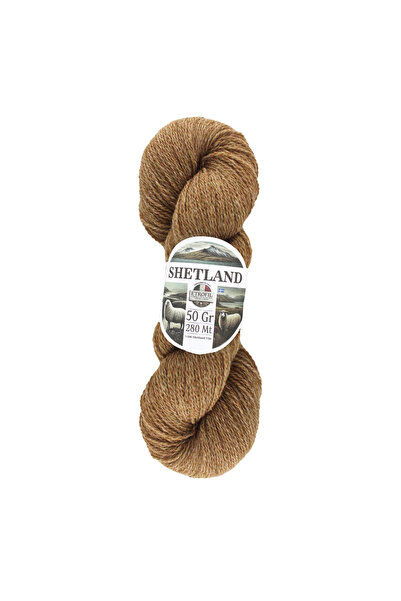 Etrofil Fir de tricotat Shetland Maro închis 100% Lână Shetland 50g 280m (77189)