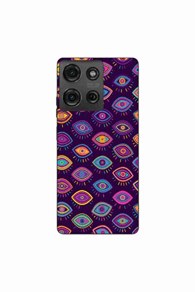 OEM Case compatible with Motorola Moto G75 Silicone Gel Tpu Tribal Eyes Pattern