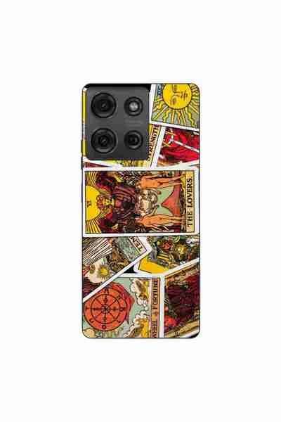 OEM Husa compatibila cu Motorola Moto G75 Silicon Gel Tpu Model Carti Tarot