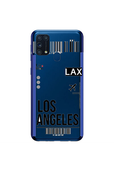 Other Samsung M31 Los angeles Transparent Silicone TPU Θήκη