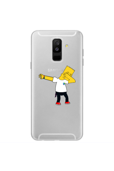 Other Samsung A6 Plus Simpsons2 Transparent Silicone TPU Θήκη