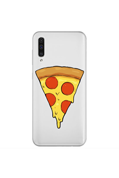 Other Samsung A70 Pizza Slice Transparent Silicone TPU Θήκη