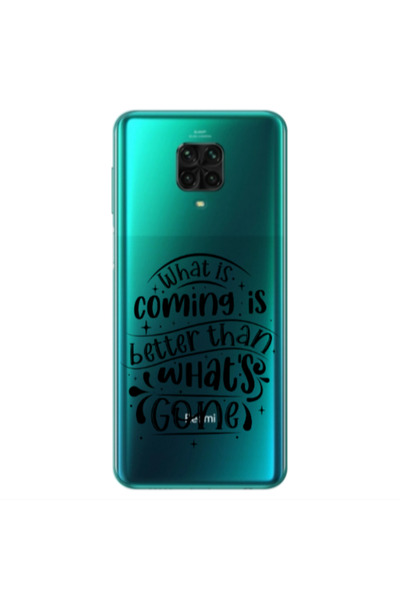 Other Xiaomi Redmi Note 9S What is coming Transparent Silicone TPU Θήκη