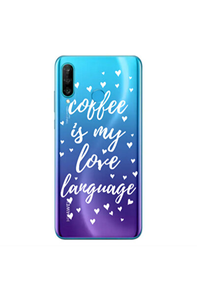 Other Huawei P30 Lite Coffe is my love language Transparent Silicone TPU Θήκη
