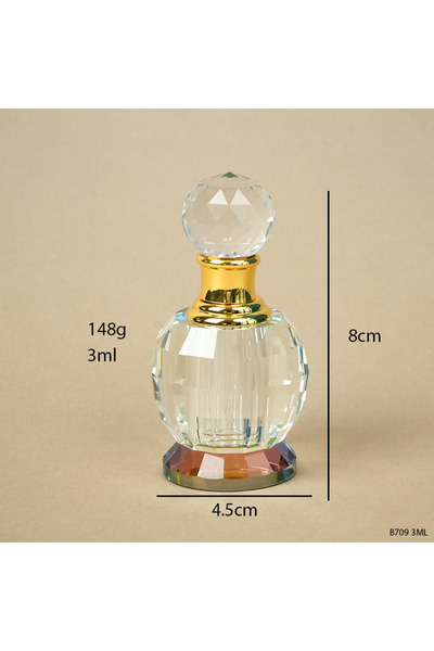 NUJET 1pcs Crystal Oil Bottle 3ml B709