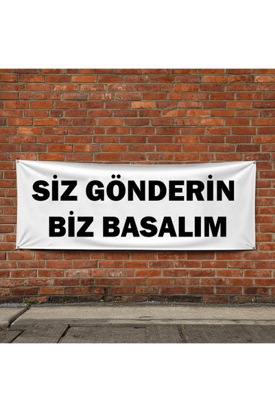 toreksan reklam SİZ TASARLAYIN BİZ BASALIM Vinil - Branda - Afiş - Pankart 100 x 300 cm