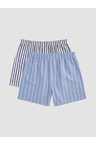 LC Waikiki Timeless Clothing & Zamansız Seçimler %100 Pamuk Çizgili Erkek Box...