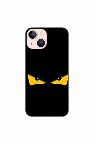 OEM Husa compatibila cu Apple iPhone 13 Mini Silicon Gel Tpu Model Mad Eyes