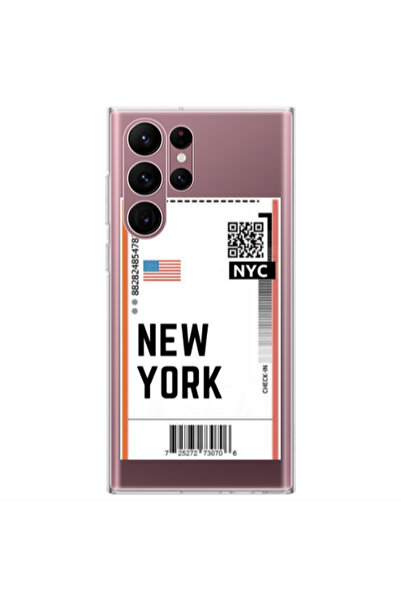 Other Samsung S22 Ultra New York NYC Transparent Silicone TPU Θήκη