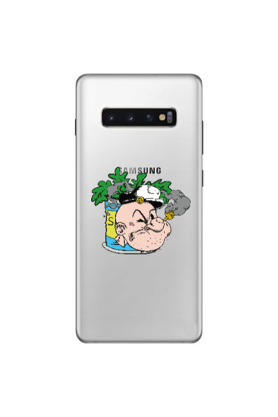 Other Samsung S10 Plus Popeye Transparent Silicone TPU Θήκη