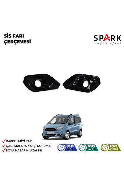 Spark Automotive Ford Courier 2018-2023 Yıl Aralığı Uyumlu Sis Farı Çerçevesi...