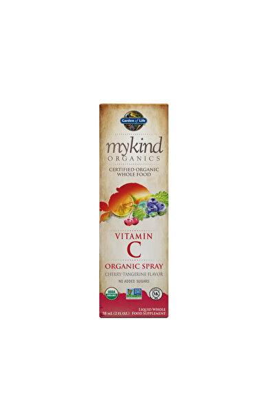 GARDEN OF LIFE Vitamin C Organic Spray Cherry-Tangerine MyKind Organics 58ml -