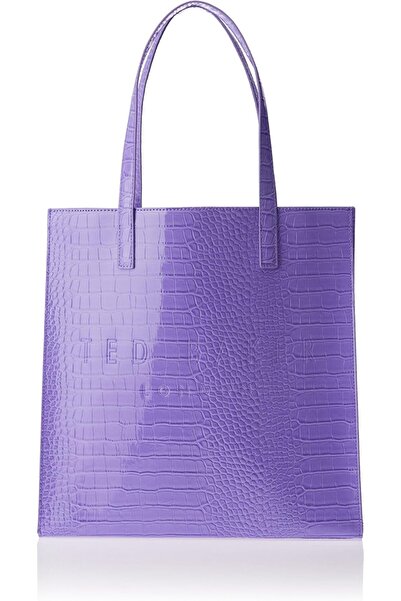 Ted Baker Women's Shiny Purple Large Tote Bag