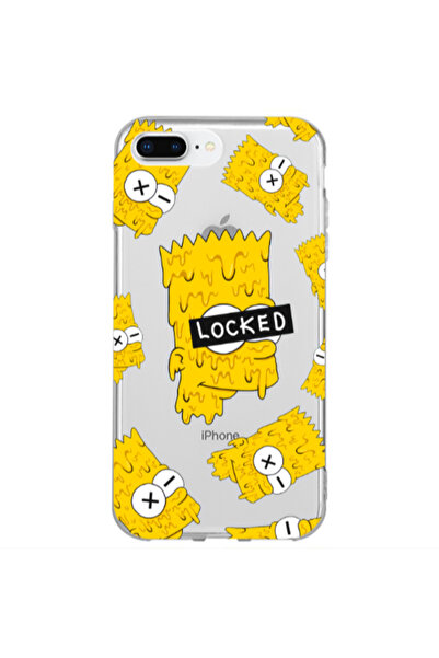 Other Apple iPhone 7 Plus Bart Simpson Transparent Silicone TPU Θήκη