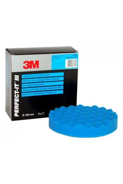 3M Perfect-it III Ultrafina High Gloss Pad - Pad Albastru Polish Finish 150 mm